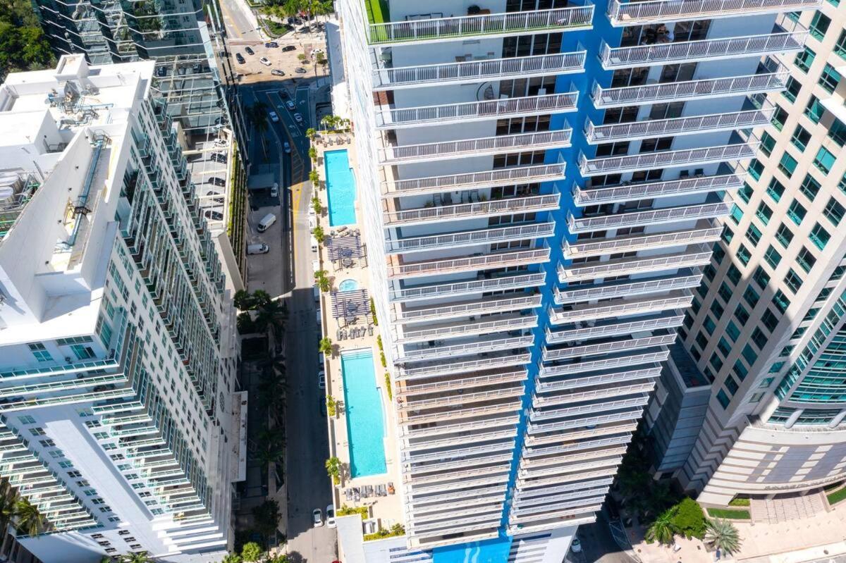 Upscale Brickell 3 Bedroom With Water Views And Free Parking Miami Exterior foto