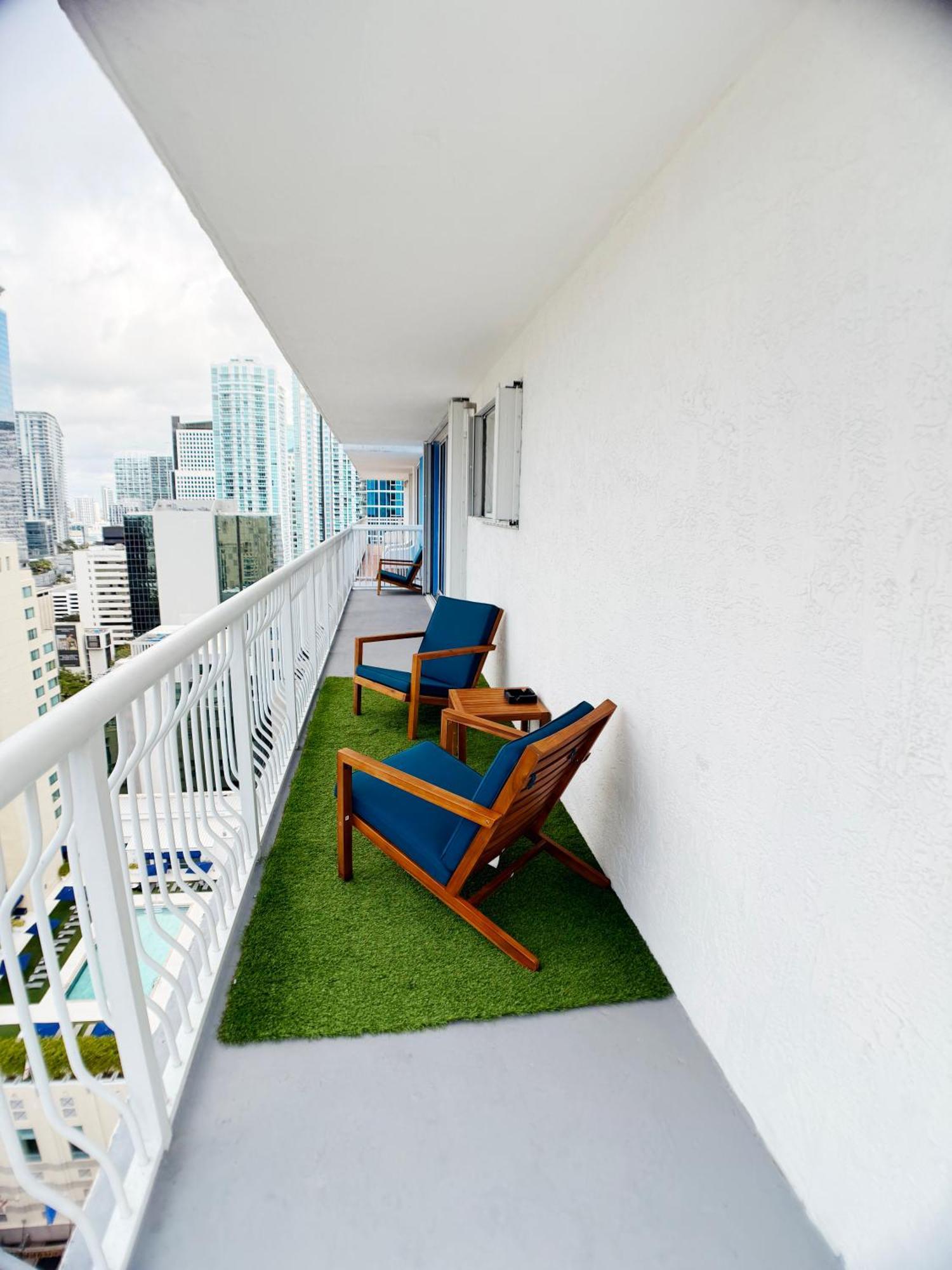 Upscale Brickell 3 Bedroom With Water Views And Free Parking Miami Exterior foto